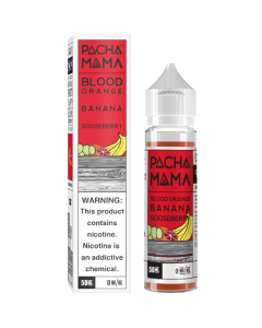 Picture of Blood Orange,Banana and Gooseberry from Pacha Mama 50ml 0mg